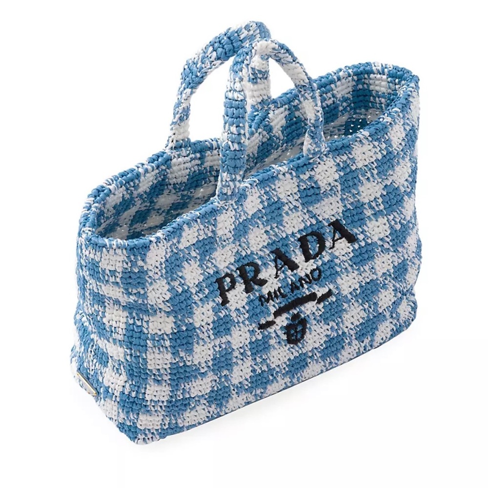 Prada Large Raffia Tote Bag Brand New